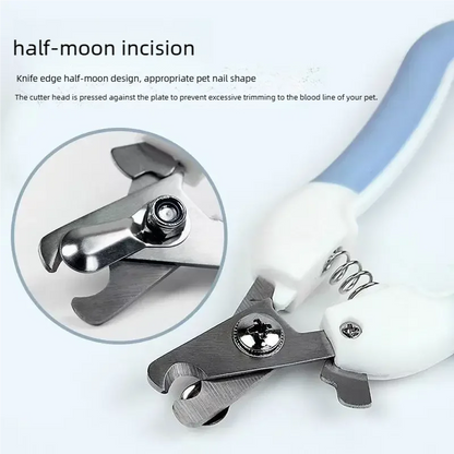 Dog Nail Clipper Scissors Kitten Nail Toe Claw Clippers Trimmer Labor-Saving Grooming Tools for Animals General Pet Supplies