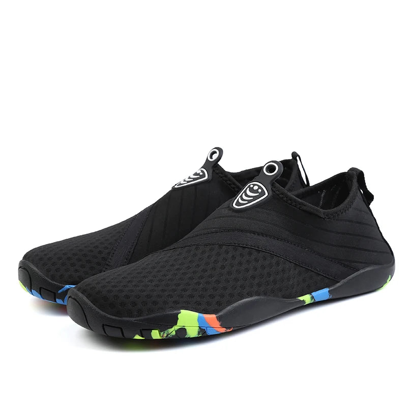 Men Women Aqua Shoes Sneakers Quick Dry Swimming Footwear Unisex Outdoor Breathable Upstream Beach Shoes 35-45#