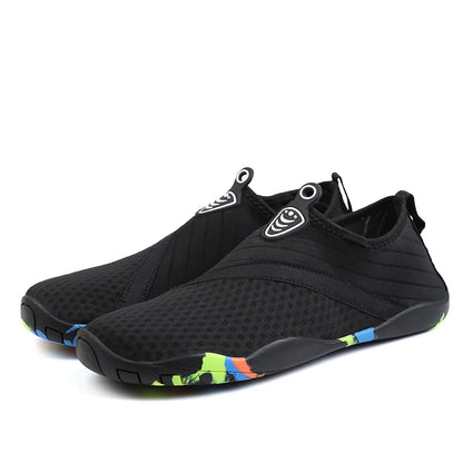 Men Women Aqua Shoes Sneakers Quick Dry Swimming Footwear Unisex Outdoor Breathable Upstream Beach Shoes 35-45#
