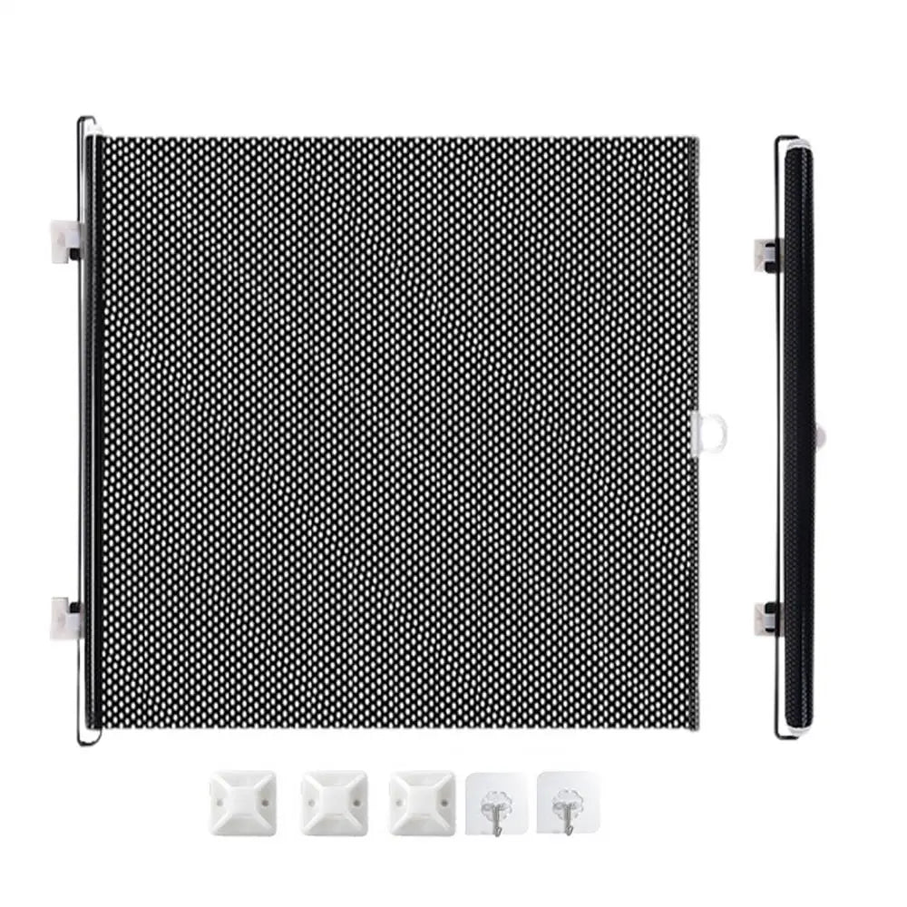 Retractable Baby Gate Pet Gate Extendable Baby Safety Gate Multifunctional Animal Fence Cat Barriers 40x125cm Pet Supplies