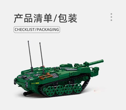 Military Vehicles Tank Sets SWAT Army City Police T34 Model Building Blocks DIY Brick Kids Toys Classic World War II WW2