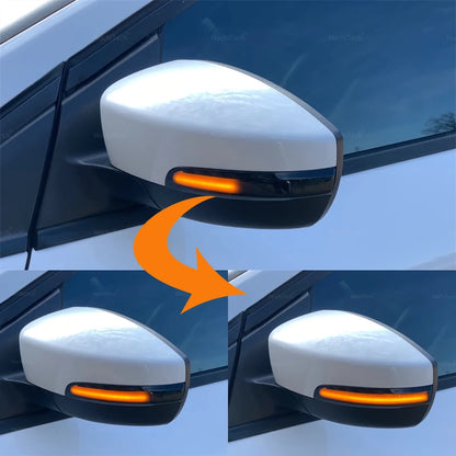 Dynamic LED Side Rearview Mirror Turn Signal Light Indicator For Ford Escape Kuga II EcoSport 2013-2019 Car Accessories