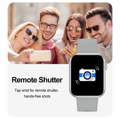 2025 New Smart Watch Full Touch Screen Bluetooth Call AI Voice Heart Rate Waterproof Watches Sports Bracelet Smartwatch Women