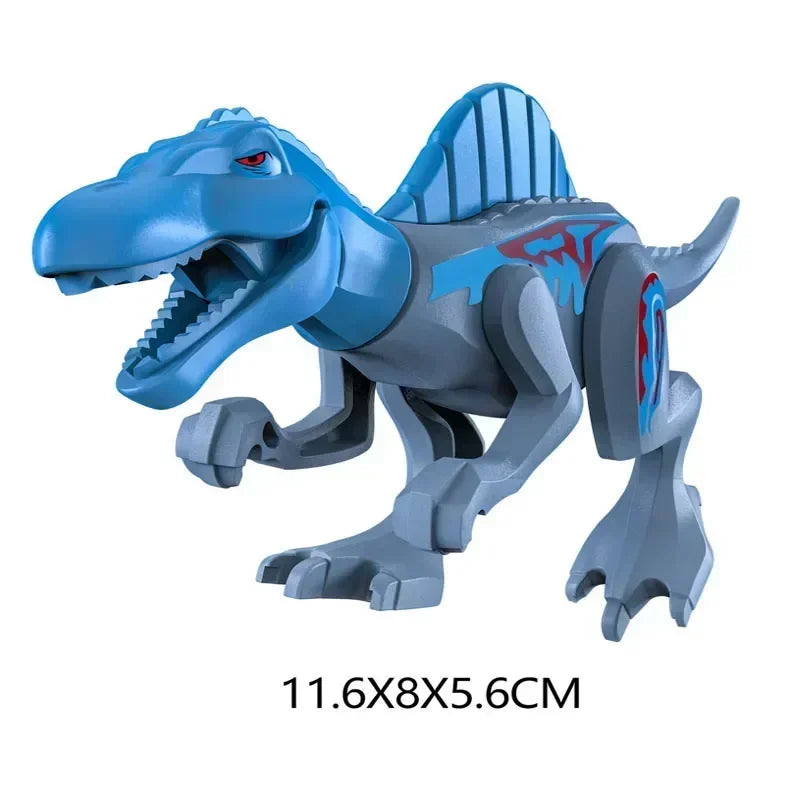 Great Value!!! Mosasaurus Jurassic World Park Dinosaurs Rex Indoraptor Triceratops Indominus Building Block Toys Dinosaur Gift