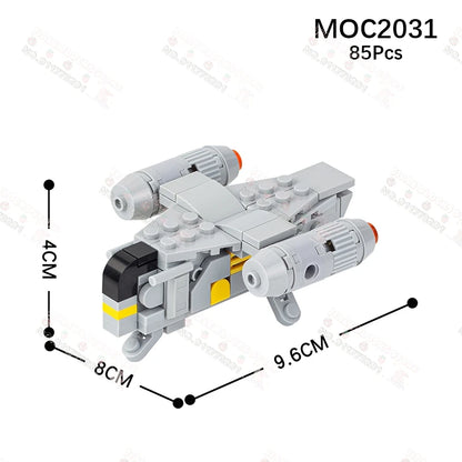 Sci-Fi Movie Series Droid Building Blocks Creative Mini Collector Turret Robot Annihilator Robot Model Bricks Toys For Kids Gift
