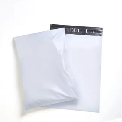 Bulk White Self-Seal Adhesive Courier Bags for Express Delivery - Plastic Packaging Pouches Envelope Storage Mail Envelope