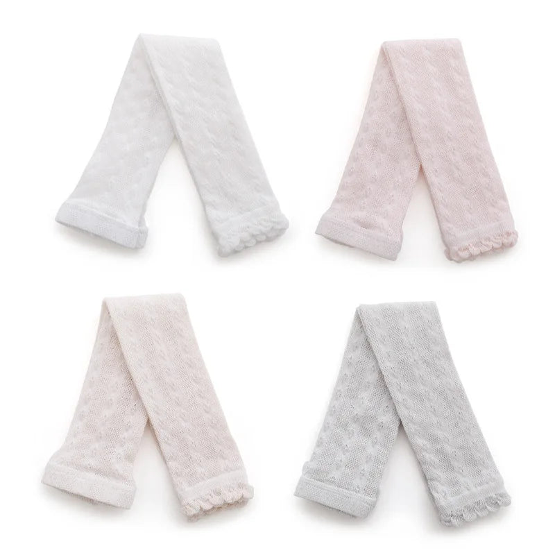 Summer Girls Pants Mesh Thin Baby Lace Pantyhose Outside Wear Summer Baby Stockingds Anti-Mosquito Kids Leggings For Girls