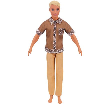 Doll Clothes Ken Doll Clothes Hoodie Sportswear Shirt Coat Outfit Set Doll Accessories Dressing Up Children's Toys,Girls Gift