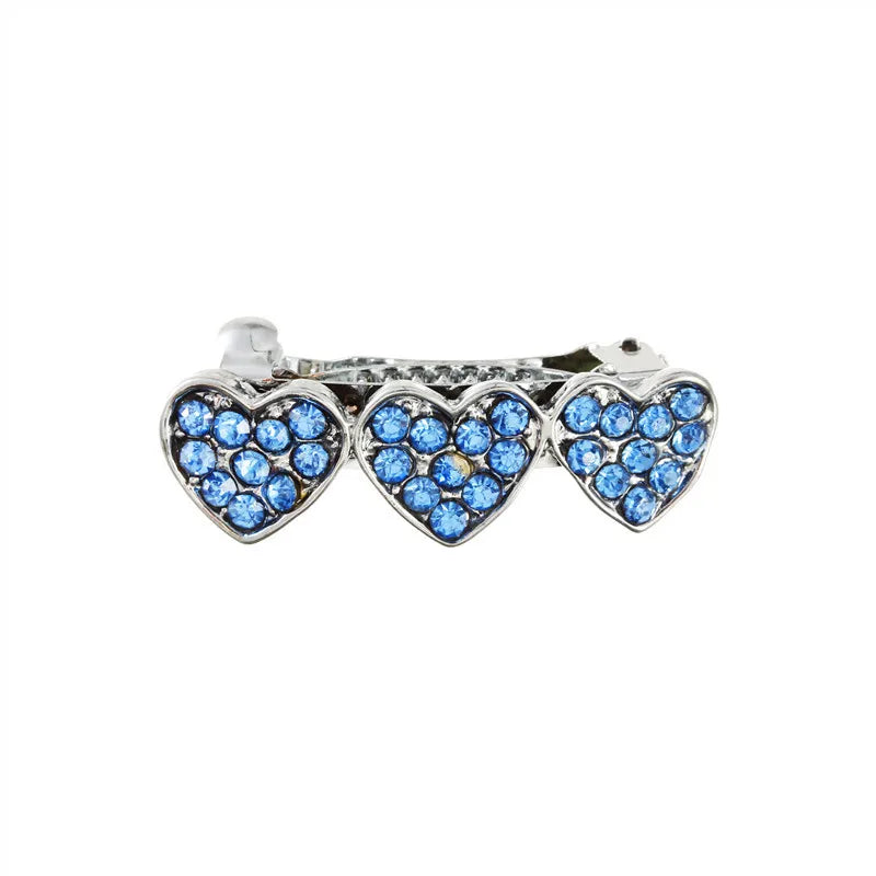 Bling Pearl Dog Collar Small and Medium Dogs Crown Hair Clips Puppy Accessories Doggy Heart and Bone Necklace Pet Supplies