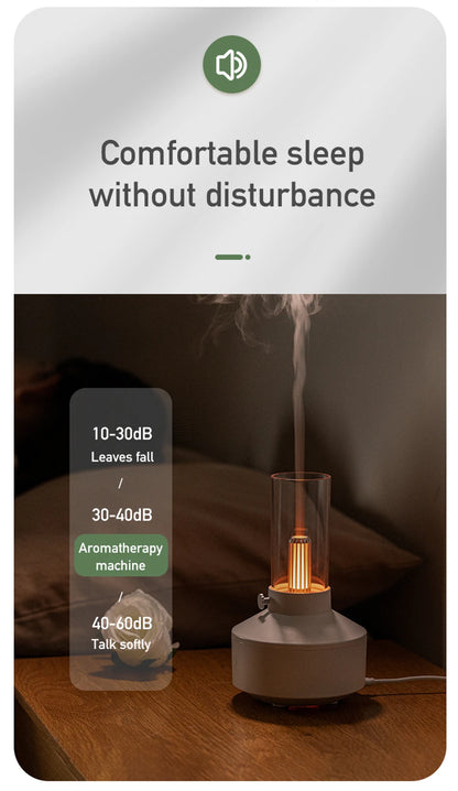Retro Lamp Aromatherapy Diffuser Air Humidifier Home Room Fragrance USB Electric Ultrasonic Aroma Essential Oil Difusor