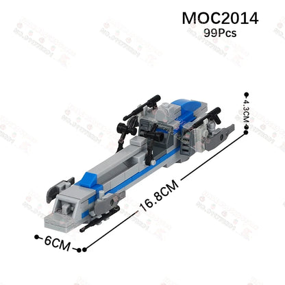 Sci-Fi Movie Series Droid Building Blocks Creative Mini Collector Turret Robot Annihilator Robot Model Bricks Toys For Kids Gift