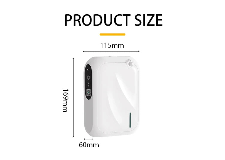 Scent Machine Wall Mounted Professional Aroma Diffuser Bluetooth Smell Distributor Electric Smell for Home Fragrance Diffuser