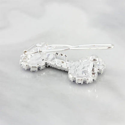 Bling Pearl Dog Collar Small and Medium Dogs Crown Hair Clips Puppy Accessories Doggy Heart and Bone Necklace Pet Supplies