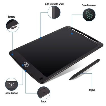 8.5/10/12/16 in LCD Drawing Board Writing Tablet Digit Magic Blackboard Art Painting Tool Kids Toys Brain Game Child's Gift