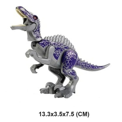 Great Value!!! Mosasaurus Jurassic World Park Dinosaurs Rex Indoraptor Triceratops Indominus Building Block Toys Dinosaur Gift