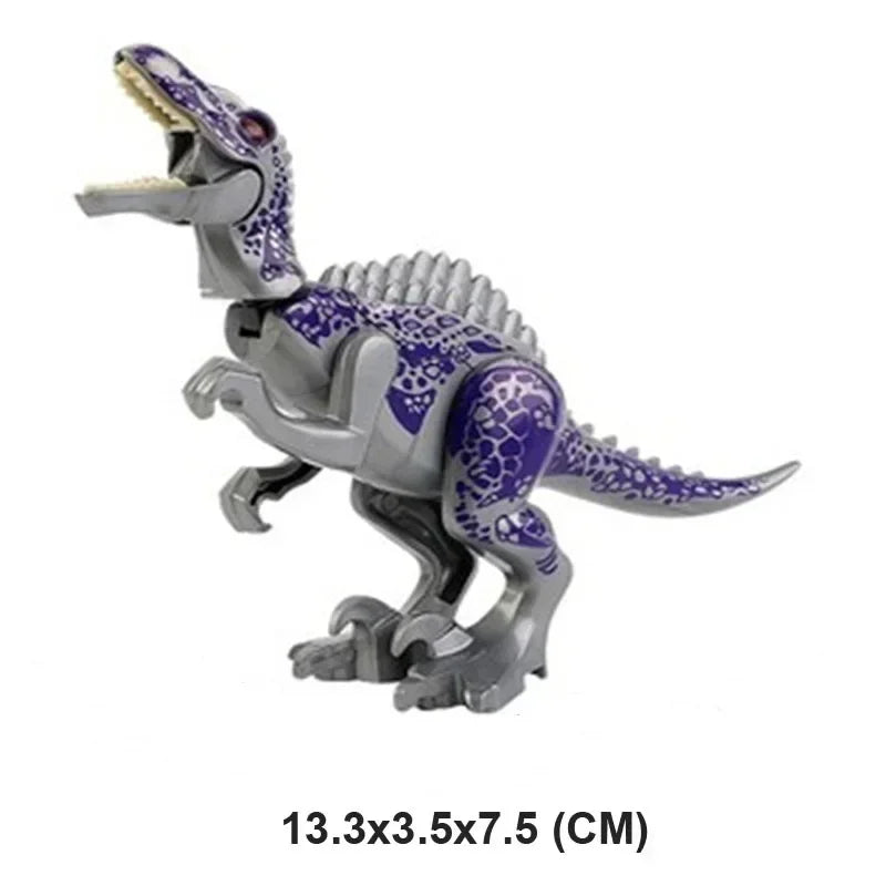 Great Value!!! Mosasaurus Jurassic World Park Dinosaurs Rex Indoraptor Triceratops Indominus Building Block Toys Dinosaur Gift