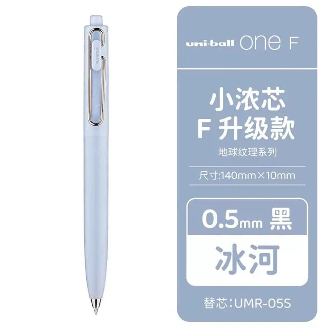 New Japan UNI Small Thick Core Gel Pen UMN-SF Summer Limited Thick Black Uniball One Low Center of Gravity Uniball Signature Pen