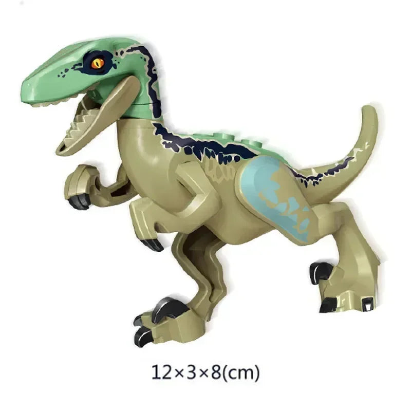 Great Value!!! Mosasaurus Jurassic World Park Dinosaurs Rex Indoraptor Triceratops Indominus Building Block Toys Dinosaur Gift