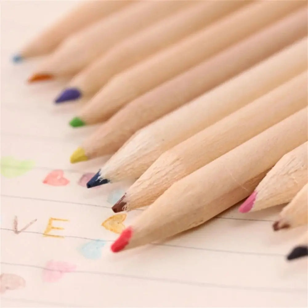 Creativity Crayon Student Pencil 12 Color Student Stationery Drawing Pencil Drawing Art Portable Painting Pencil