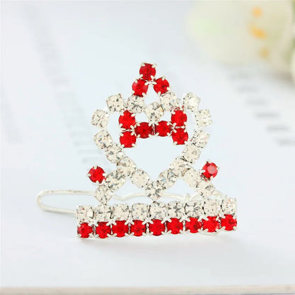 Bling Pearl Dog Collar Small and Medium Dogs Crown Hair Clips Puppy Accessories Doggy Heart and Bone Necklace Pet Supplies