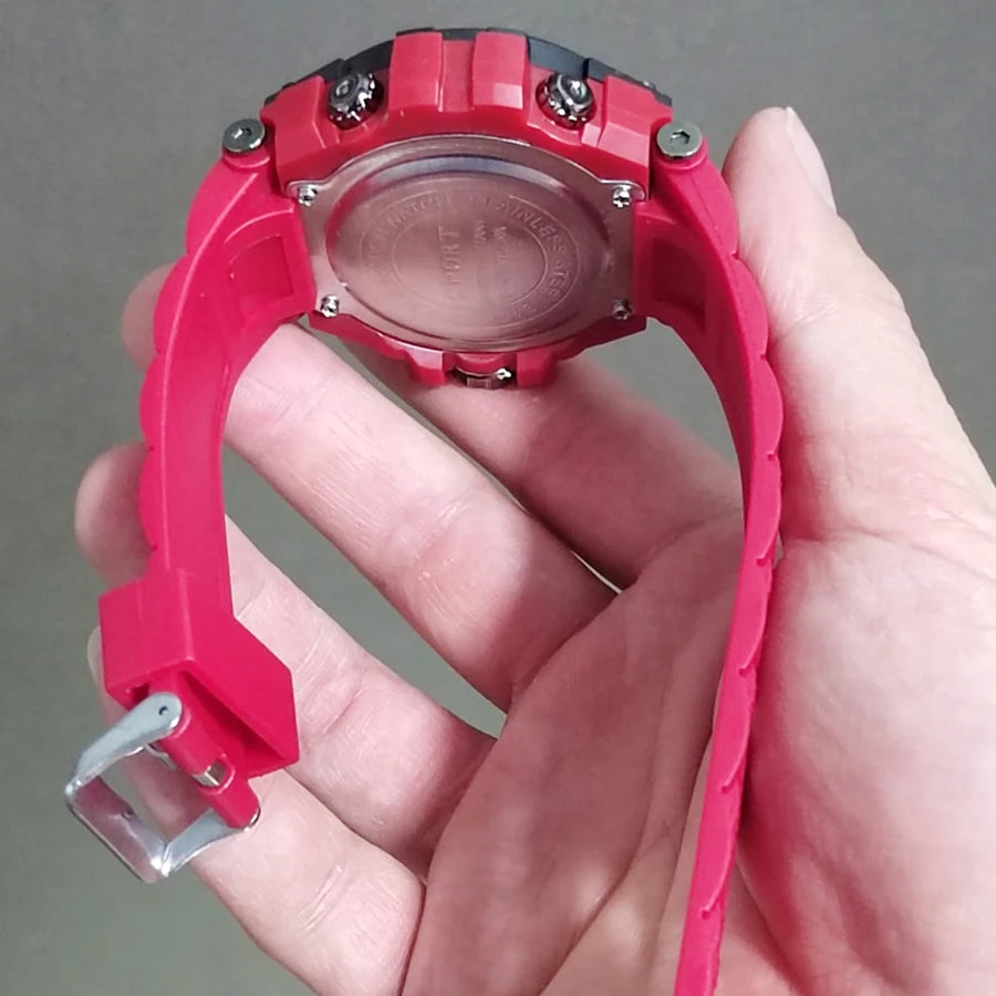 MAYZHISU Sports Electronic Watch for Man Student Teens Outdoor Waterproof Men's Sports Watches LED Digital Clock