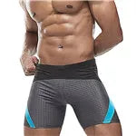 DESMIIT Waterproof Boardshorts Mens Beach Board Swim Shorts Men Swimming Trunks Transparent Surfing Short Bath Suit Sport Wear