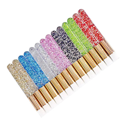 Wholesale 30/50pcs Eyelash Cleaning Brushes for Eyelash Extensions Glitter Lash Shampoo Brushes Nose Pore Cleansing Makeup Tools