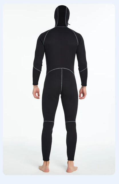 3MM diving suit men's and women's thickened diving suit men's warm hooded swimming wet suit surfing suit jellyfish suit
