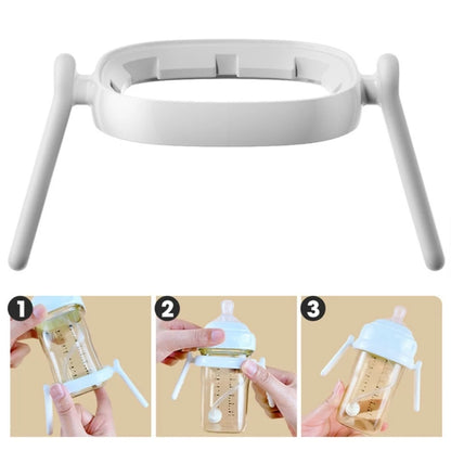 BPA Free Classic Newborn Bottle Grip Handle Compatible Silicone Handles for Hegen Bottle Size Baby Feeding Bottle Accessories