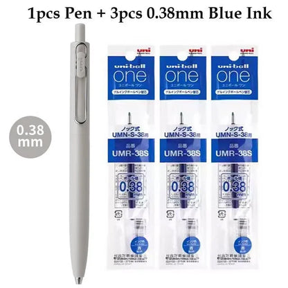 New Japan UNI Small Thick Core Gel Pen UMN-SF Summer Limited Thick Black Uniball One Low Center of Gravity Uniball Signature Pen