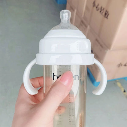 BPA Free Classic Newborn Bottle Grip Handle Compatible Silicone Handles for Hegen Bottle Size Baby Feeding Bottle Accessories