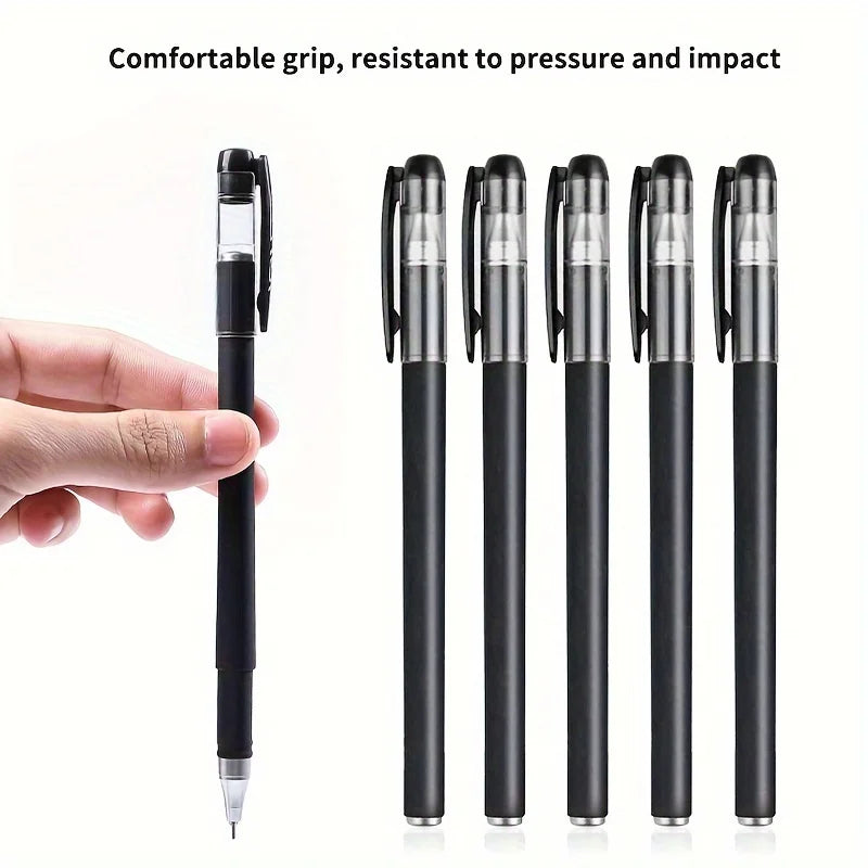 10pcs Fine Point Gel Pens - Smooth Writing, Vibrant Colors for Everyday Office Use