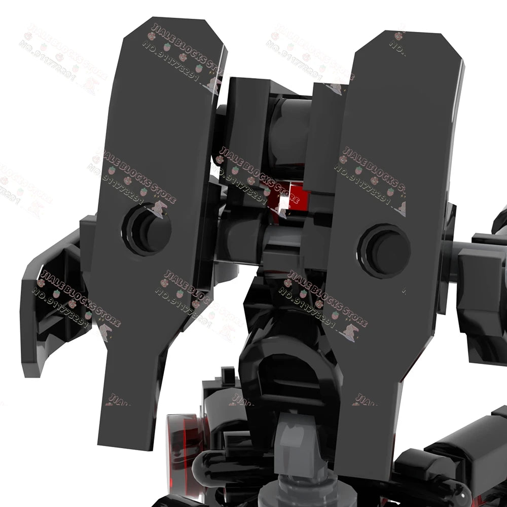Sci-Fi Movie Series Droid Building Blocks Creative Mini Collector Turret Robot Annihilator Robot Model Bricks Toys For Kids Gift