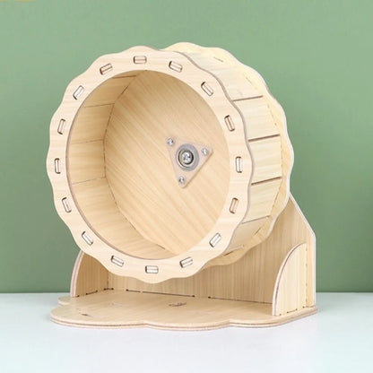 New Wooden Hamster Villa Easy to Install Durable Platform House Cage Accessories Chewable Hamster Climb Toy Pet Supplies
