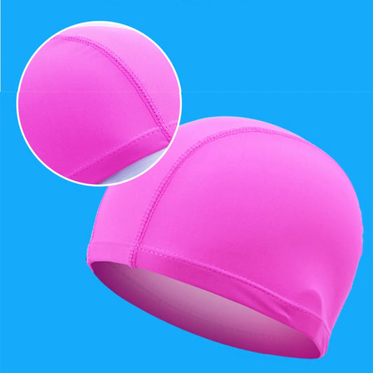 Ultra thin Bathing Caps Free Size Comfortable Swimming Caps For Men Women Elastic Nylon Ear Protection Long Hair Swimming Hat
