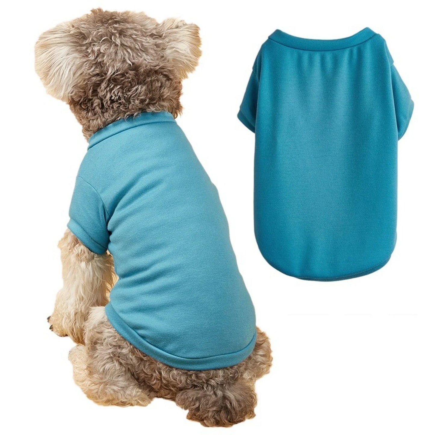 Breathable Dog T-shirt Solid Comfortable Thin Vest For Dogs Cute Summer Pet Clothes Dog Vest Tops Pet Supplies