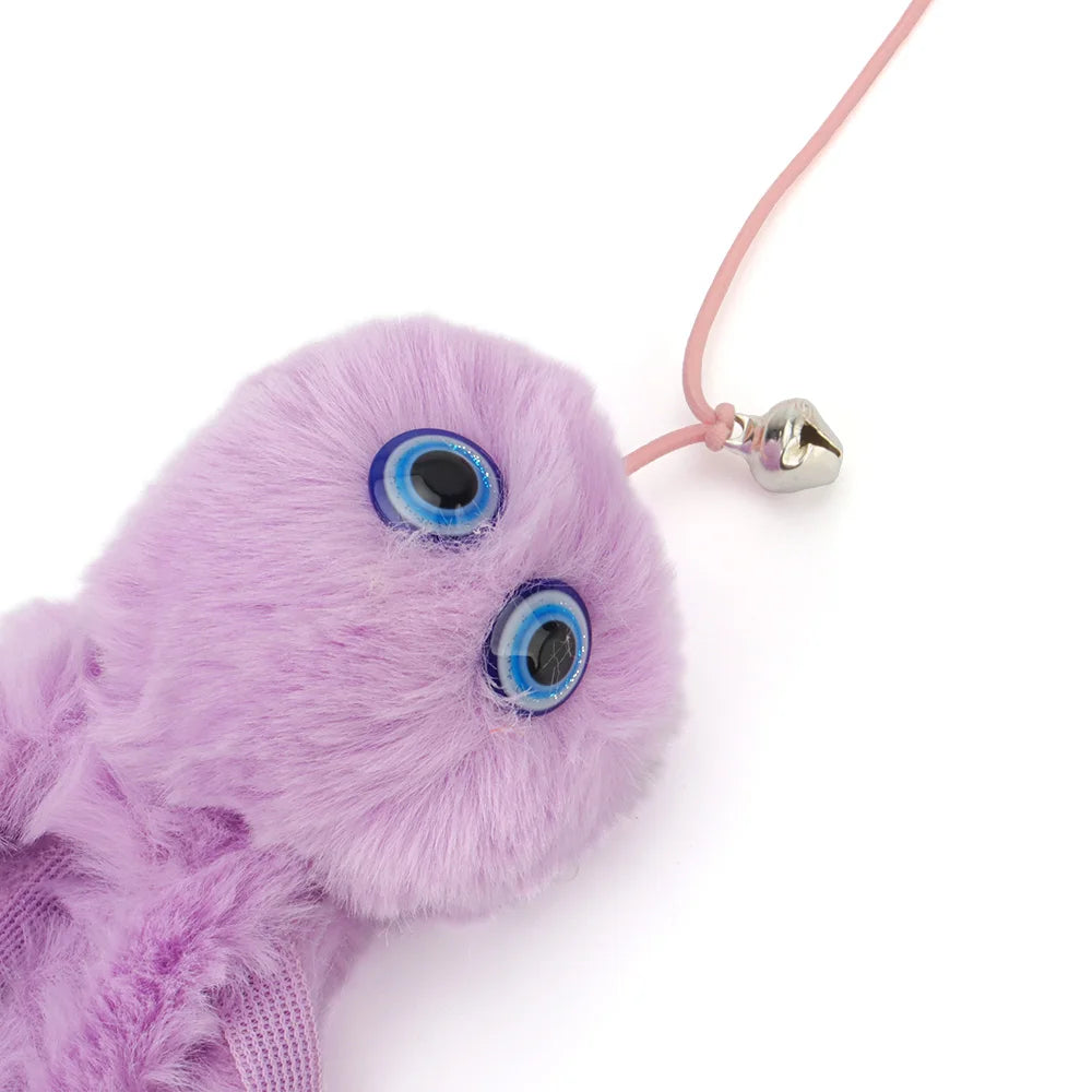 Small Octopus Cat Toy Suction Cup Hanging Cat Toy Squid Retractable Hanging Door Pet Supplies Self-hey Interactive