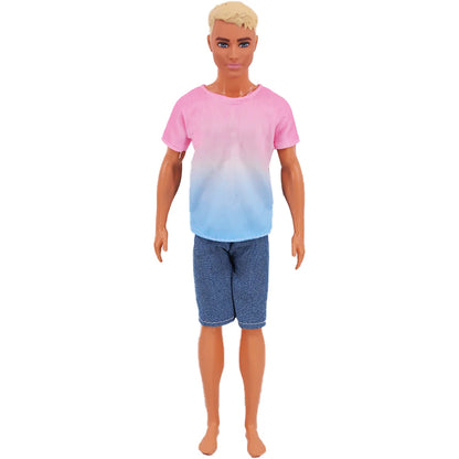 Doll Clothes Ken Doll Clothes Hoodie Sportswear Shirt Coat Outfit Set Doll Accessories Dressing Up Children's Toys,Girls Gift