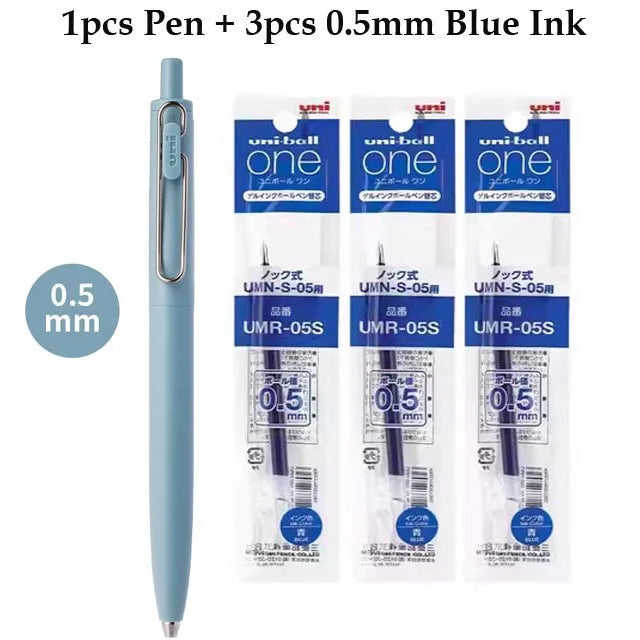 New Japan UNI Small Thick Core Gel Pen UMN-SF Summer Limited Thick Black Uniball One Low Center of Gravity Uniball Signature Pen