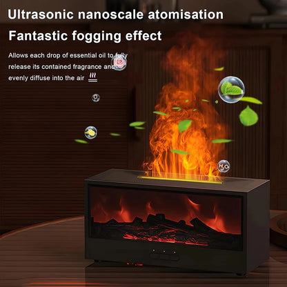 Air Humidifier USB Rechargeable Aroma Diffuser Ultrasonic Cool Mist Maker Fogger Lamp Difusor 2 Speed Adjustment Humidifier