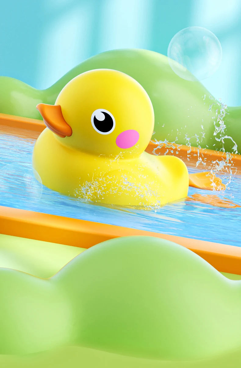 Kids Bath Toys Baby Cute Duck Penguin Egg Water Spray Sprinkler Bathroom Sprinkling Toy Beach Shower Swimming Toddler Toys Gift