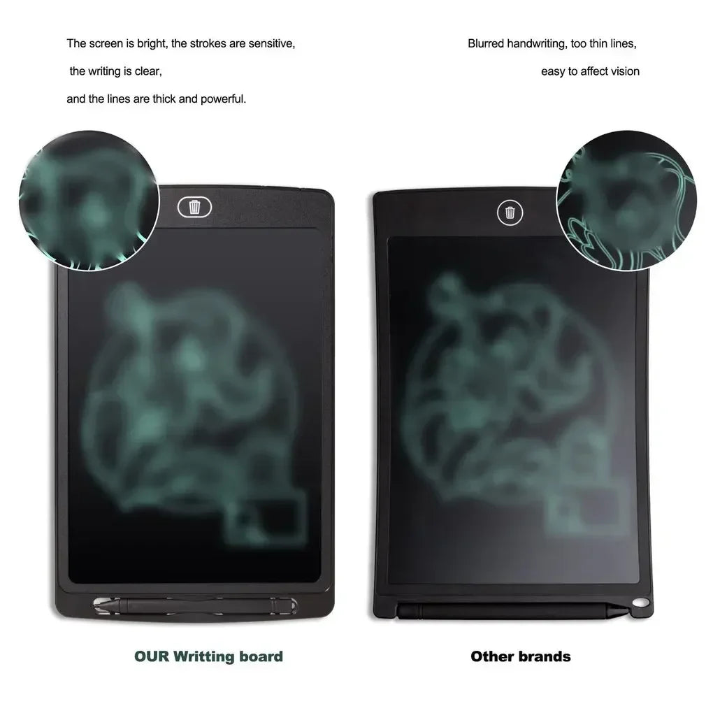 8.5/10/12/16 in LCD Drawing Board Writing Tablet Digit Magic Blackboard Art Painting Tool Kids Toys Brain Game Child's Gift