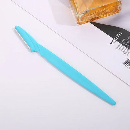 1Pcs Eyebrow Trimmer Makeup Tools Safe Eye Brow Razor Face Body Hair Removal Shaver Blades Woman Eyebrows Shaping Knife
