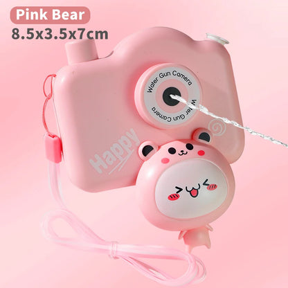 Water Gun Summer Toys for Kids camera toys Cartoon Water Gun Outdoor Game Summer Toys Sport Party Toys Gifts