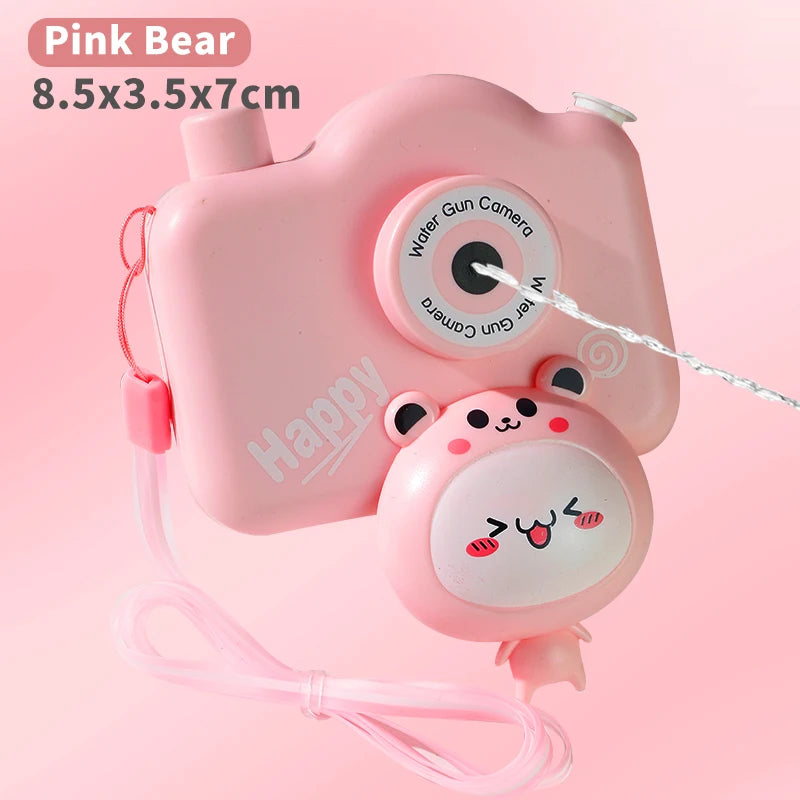 Water Gun Summer Toys for Kids camera toys Cartoon Water Gun Outdoor Game Summer Toys Sport Party Toys Gifts