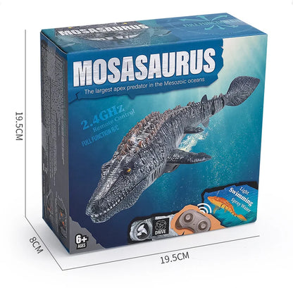 2.4G Remote Control Dinosaur Kid Mosasaurus Diving Toy Rc Boat Outdoor Toy Water For Swimming Pool Bathroom Bath Toys For Kids