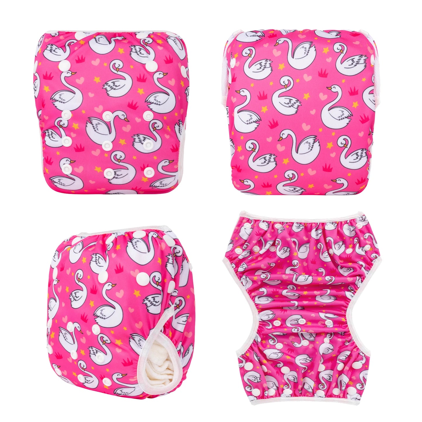 U PICK ALVABABY Swim Nappy Suitable for Swim Classes Fashion Design Reusable Swim Diaper for Baby Under 8 Months