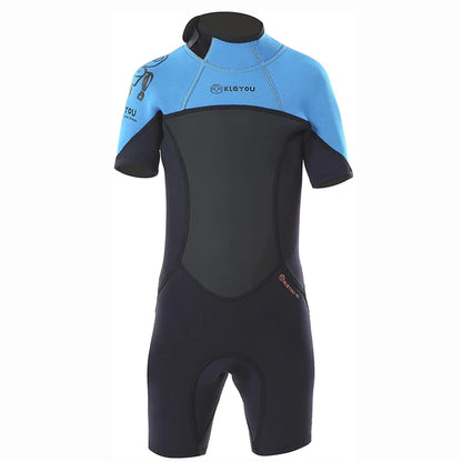 Thermal Shorty Swimsuit Kid Surf Neoprene Wetsuit Children Scuba Diving Suit Freediving Underwater Swimwear Suits Youth Swim Set