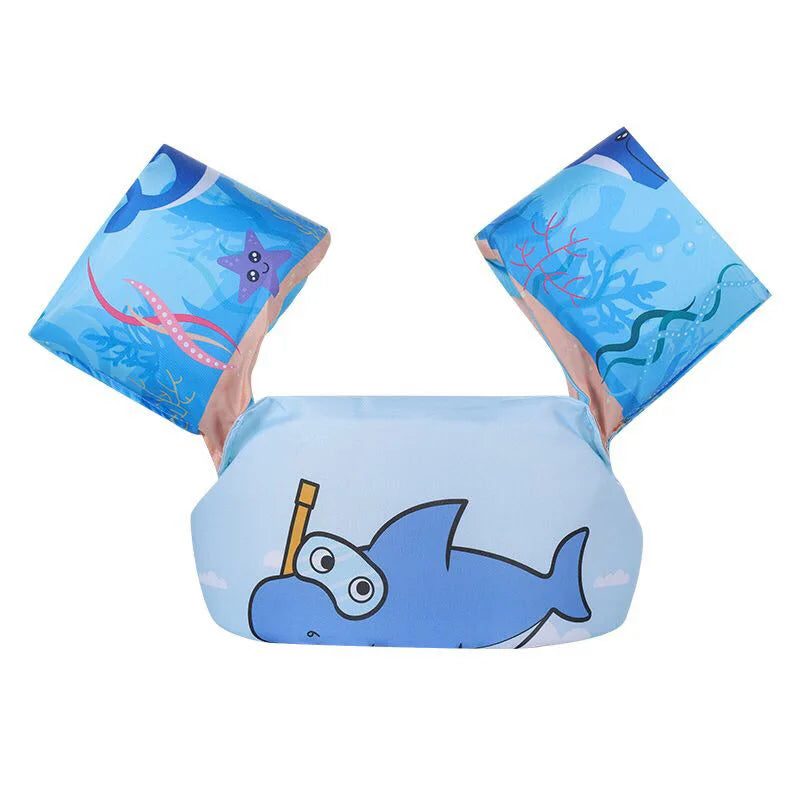 Pool Float Accessory Learning Swimming Vest Foam Buoyancy Armbands Better than Inflatable Ring