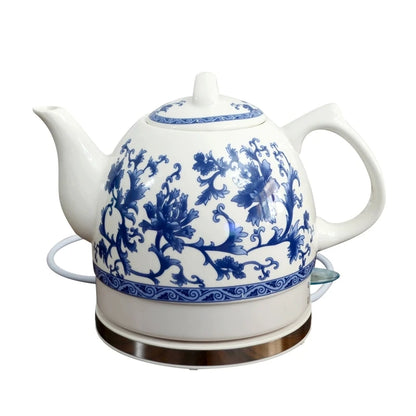 1L Electric Kettle Ceramic Tea Boiler Automatic Power off Detachable base Anti-dry protection kicthen tools Household health pot